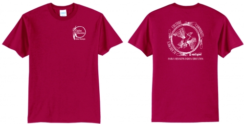 1E - Adult Red Port & Company Tee Shirt