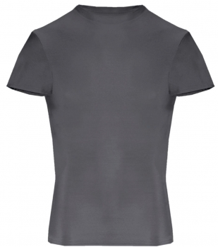 1G - Adult Graphite Badger Short Sleeve Compression Shirt