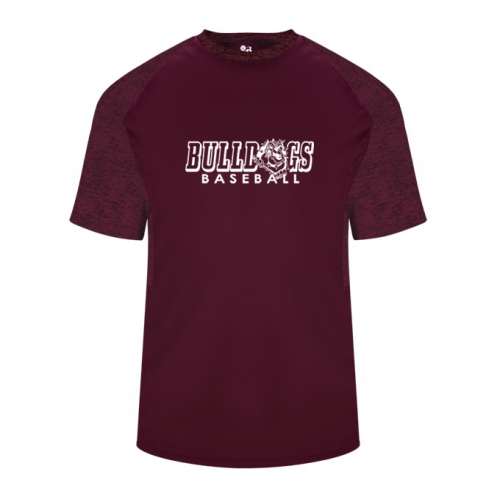 1A - Youth Maroon Badger Tee Shirt - Traveling