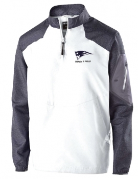 1I - Adult Carbon Print/White Holloway 1/4 Zip Pullover