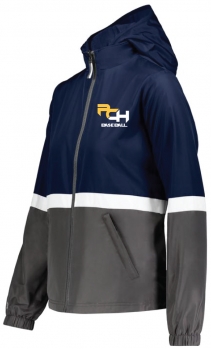 1F - Ladies Navy/Carbon Holloway Reversible Jacket
