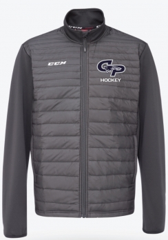 1S - Adult Charcoal CCM Quilted Jacket