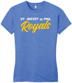 0C - NEW 2023 - "LOVE TRULY EXCLUSIVES" - Girls' Royal Heather District Tee Shirt