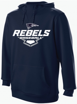 1P - Adult Navy EvoShield Hoodie