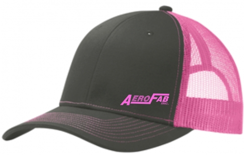 2D - Grey Steel/Neon Pink Port Authority Snapback Cap