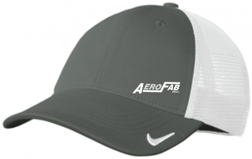 2F - Anthracite/White Nike Stretch-to-Fit Mesh Back Cap