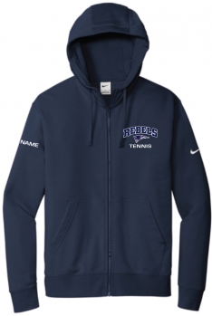 1D - Adult Navy Nike Full-Zip Hoodie