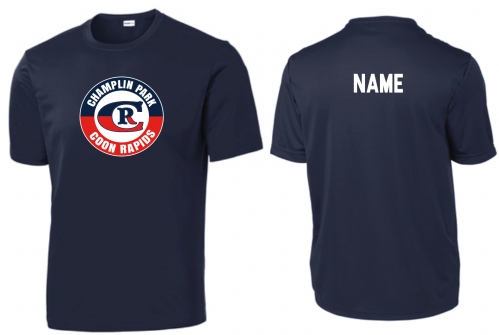 2G - Youth Navy Sport-Tek Competitor Tee Shirt