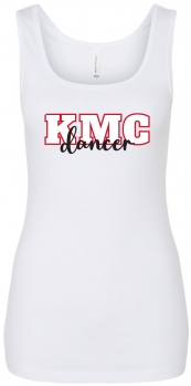 0C - YOUTH DANCER TANK TOP - Youth White BELLA+CANVAS Tank Top