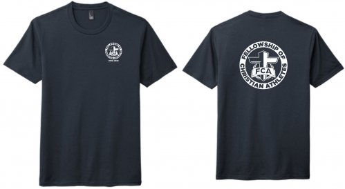 1A - Adult New Navy District Short Sleeve Tee Shirt