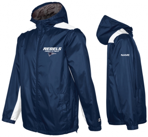 1A - Men's Navy/White Champion Warm-up Jacket