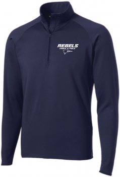 1K - Adult Navy Sport-Tek 1/2-Zip Pullover