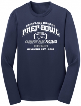 1H - Youth Navy Sport-Tek Long Sleeve Tee Shirt