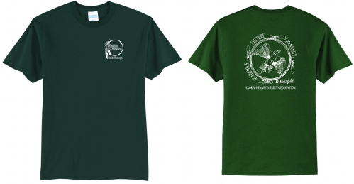 1D - Adult Dark Green Port & Company Tee Shirt
